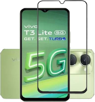 NSTAR Edge To Edge Tempered Glass for iQOO Z9 Lite 5G, Vivo T3 Lite 5G