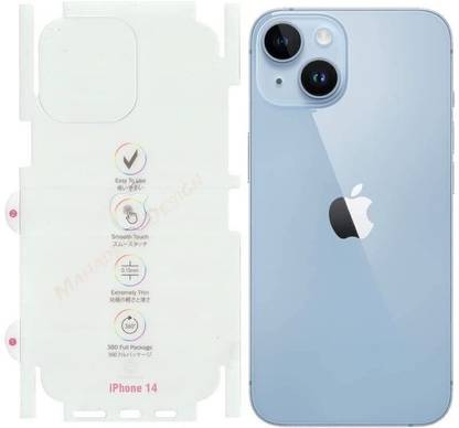 VILLA Tempered Glass Guard for Apple Iphone 13 Matte Unbreakable Hydrogel, Screen Protector 360 Protection, With Apple Cut