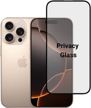 GLOBAL NOMAD Edge To Edge Tempered Glass for Apple iPhone 16 Pro Max