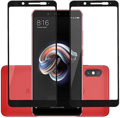 9H Edge To Edge Tempered Glass for Xiaomi Redmi Note 5 Pro --| 9H Tempered Glass Screen Protector Guard |