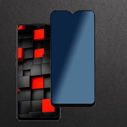 TEXOVERA Edge To Edge Tempered Glass for Redmi 9, Redmi 9i, Redmi 9i Sport, Redmi 9C, Redmi 9 Prime, Redmi 9 Power, Redmi 9A, Redmi 9A Sport, Redmi 9 Activ, Vivo U3, Vivo Y19, Vivo Y5S, Poco M2, Poco M2 Reloaded, Redmi 10A, Privacy Matte Ceramic (Anti Spy)
