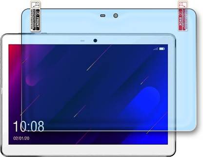 SOMTONE Edge To Edge Tempered Glass for Swipe X1 Tablet (10.1 inch) Front Antiblue Screen Protector