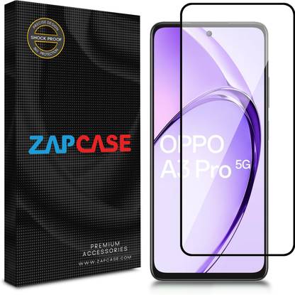 Zapcase Edge To Edge Tempered Glass for Oppo A3 Pro 5G