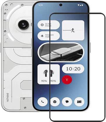 NKCASE Edge To Edge Tempered Glass for Nothing phone (2a), Nothing phone 2a