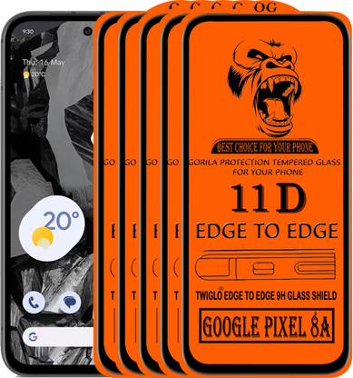 TWIGLO Edge To Edge Tempered Glass for GOOGLE PIXEL 8A