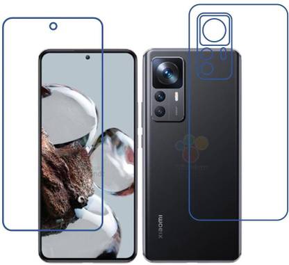 DVTECH Front and Back Screen Guard for 9H Xiaomi 12T Pro