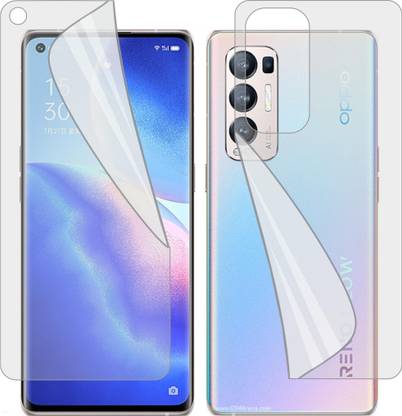 Mobling Front and Back Screen Guard for OPPO RENO 5 PRO PLUS (Edge To Edge Full Coverage)
