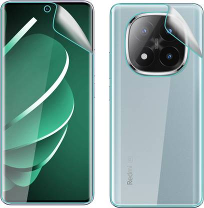 Vatsin Front and Back Screen Guard for Redmi Nore 14 Pro Plus, Ultra Thin Soft Hydrogel TPU Screen Guard for Redmi Nore 14 Pro Plus