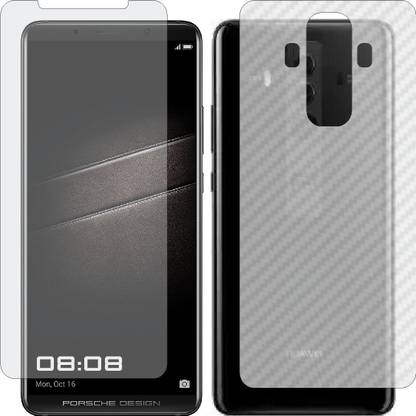 Mobling Front and Back Screen Guard for HUAWEI MATE 10 PORSCHE DESIGN (Front 9H Hardness Matte & Carbon Fiber Skin for Back)