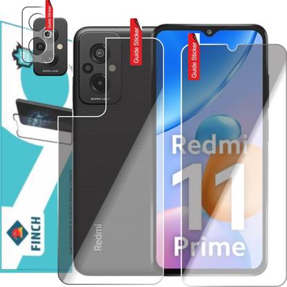 Olonga Front and Back Tempered Glass for REDMI 11 PRIME