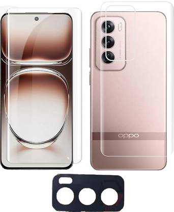 FABEKEE Front and Back Screen Guard for OPPO Reno 12 | OPPO Reno 12 Pro 5G