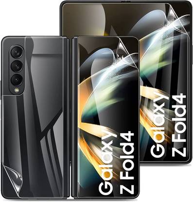 Lustree Front and Back Screen Guard for Samsung Galaxy Z Fold 4 5G Film Screen Protector