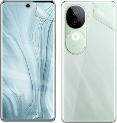 Vatsin Front and Back Screen Guard for ViVO V40e, Ultra Thin Soft Hydrogel TPU Screen Guard for ViVO V40e