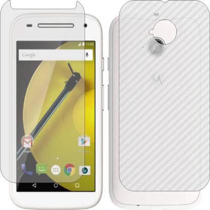 Mobling Front and Back Tempered Glass for MOTOROLA E2