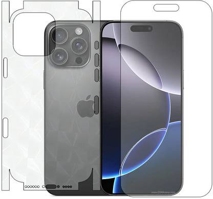 tiddler Front and Back Screen Guard for Apple iPhone 16 Pro Max
