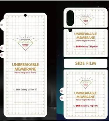 Membrane Front and Back Screen Guard for Samsung Galaxy Z Flip 4