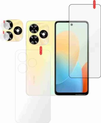 FINCH Front and Back Screen Guard for TECNO POP 8 5.75