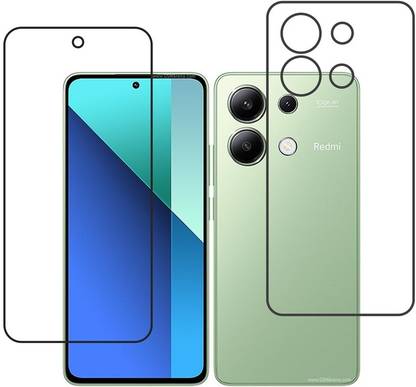 DVMART Front and Back Screen Guard for 9H Xomi Redmi Note 13 4G
