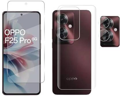CXRTOPIL Front and Back Screen Guard for OPPO F25 Pro 5G