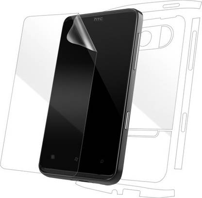 Asmart Front and Back Screen Guard for HTC HD7