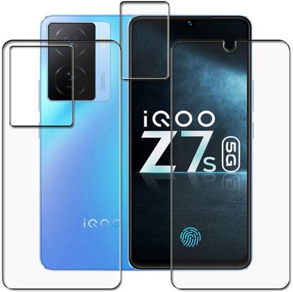 tombik Front and Back Screen Guard for mm35-vivo iQOO Z7s -fb-lens