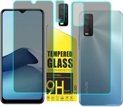 Blackcom Front and Back Screen Guard for Vivo Y12s (.1.385)
