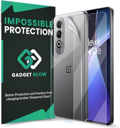 Gadget Glow Front and Back Screen Guard for OnePlus Nord CE 4 5G, OnePlus Nord CE 4, Nord CE 4 5G, Nord CE 4, OnePlus Nord CE4 5G, OnePlus Nord CE4