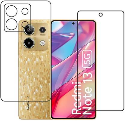 DVMART Front and Back Screen Guard for 9H Xomi Redmi Note 13