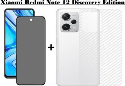 INCLU Front and Back Screen Guard for Xiaomi Redmi Note 12 Discovery Edition