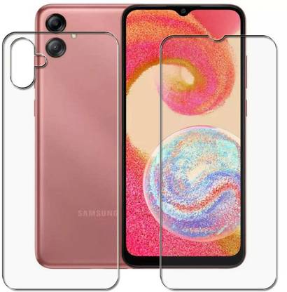 tombik Front and Back Screen Guard for p43-Samsung Galaxy M04-fb