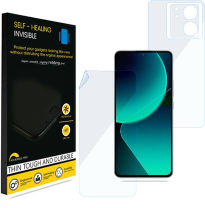 KUBERAN Front and Back Screen Guard for Xiaomi 13T, Invisible Screen Protector / Body Protector, Scratch Guard