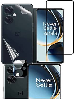PROTE Front and Back Screen Guard for Black Border
