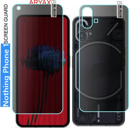 aryax Front and Back Screen Guard for Nothing Phone 1