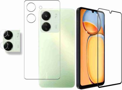 KANCHA Front and Back Screen Guard for REDMI 13C, XIAOMI REDMI 13C, REDMI 13C, Xiaomi Redmi 13C