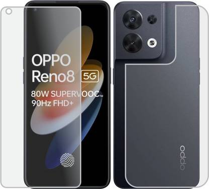 VERGLAS Front and Back Screen Guard for OPPO Reno8 5G