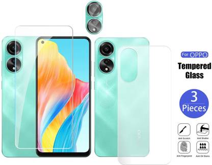 Olonga Front and Back Screen Guard for OPPO A78 4G 2023