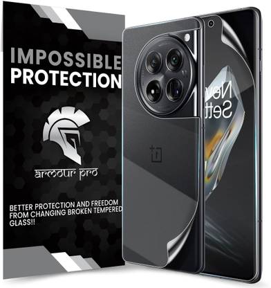 ArmourPro Front and Back Screen Guard for OnePlus 12 5G, One Plus 12 5G, 1+ 12 5G, OnePlus 12, ( Not a Tempered Glass, it’s a Nano Fiber Guard)