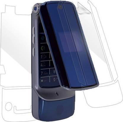 Mudshi Front and Back Screen Guard for Motorola KRZR K1
