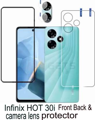 ICROMECK Front and Back Screen Guard for Infinix HOT 30i