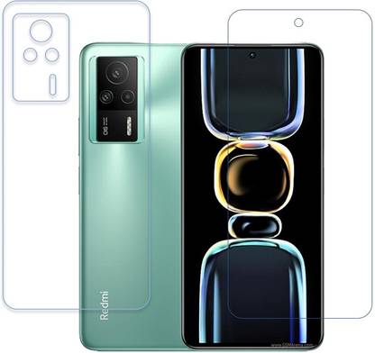 DVMART Front and Back Screen Guard for 9H Xiaomi Redmi K60E