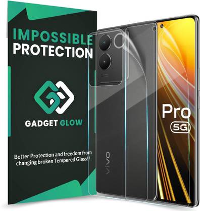 Gadget Glow Front and Back Screen Guard for Vivo T2 Pro 5G, Vivo T2 Pro