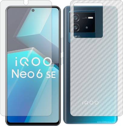 Mobling Front and Back Tempered Glass for VIVO IQOO NEO 6
