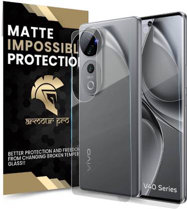ArmourPro Front and Back Screen Guard for Vivo V40 Pro 5G, Vivo V40 Pro, Vivo V40 5G, Vivo V40, 4 Layer Unbreakable Membrane with Easy Installation