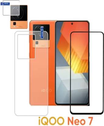 RapTag Front and Back Screen Guard for Vivo iQoo Neo 7 5G (.1.109)