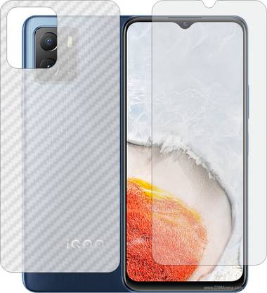 Mobling Front and Back Tempered Glass for VIVO IQOO U5x