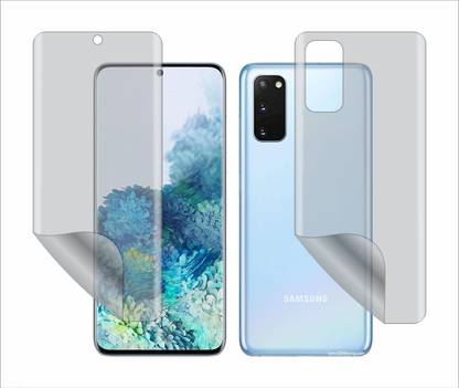 TELTREK Front and Back Screen Guard for SAMSUNG GALAXY S20 5G UW (Edge to Edge Full Screen Protector)