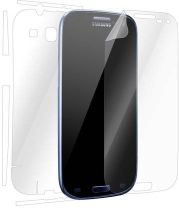 INDIKAN Front and Back Screen Guard for Samsung Galaxy S3