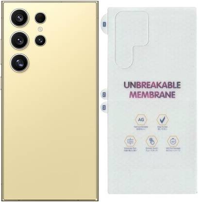 ONCRAVES Back Screen Guard for Samsung Galaxy S24 Ultra | Anti-Glare Screen Guard | Glossy Unbreakable Membrane