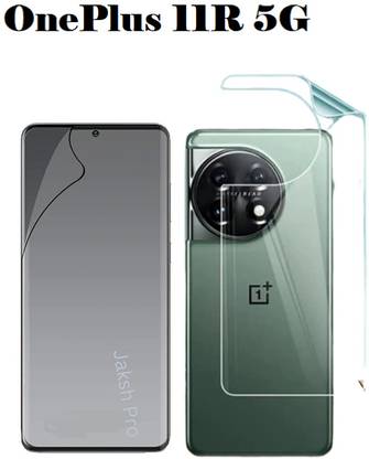 welldesign Front and Back Screen Guard for OnePlus 11R 5G, OnePlus 11R