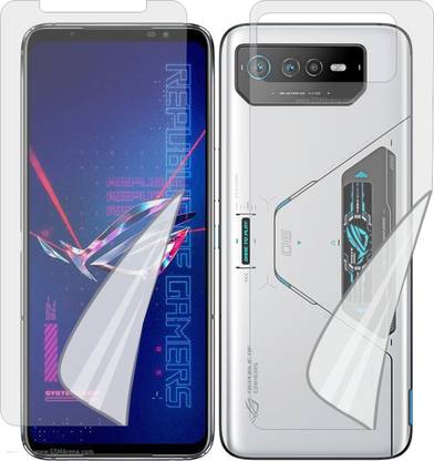 Mobling Front and Back Screen Guard for ASUS ROGPHONE 6 PRO (Edge To Edge Full Coverage)